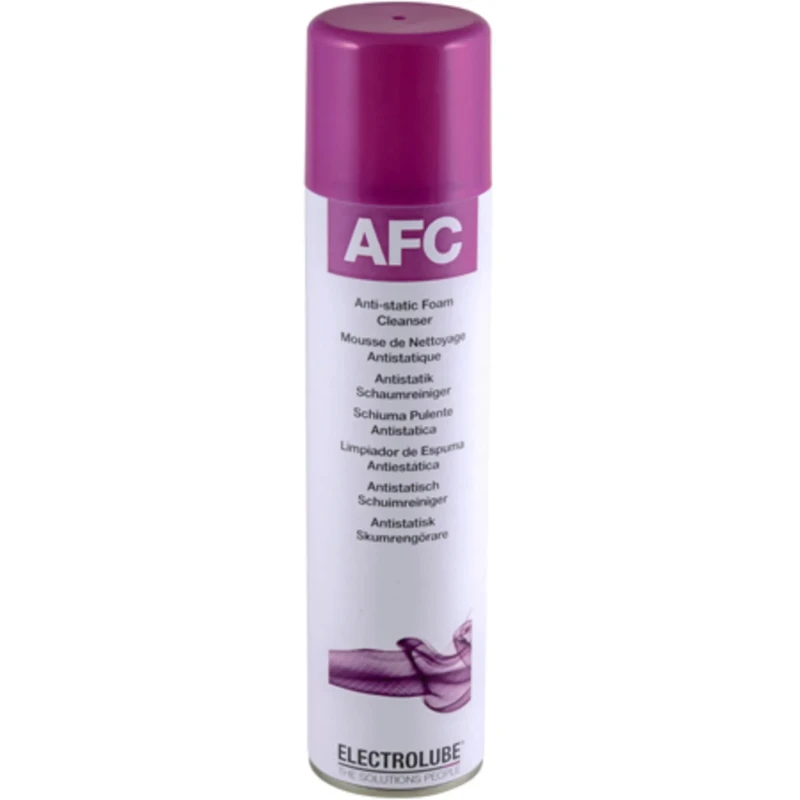 Electrolube 400ml Anti-Static Foam Cleaner Spray ERAFC400D