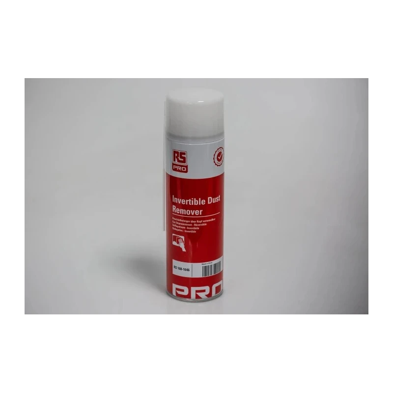 RS PRO Invertible Air Duster 200 ml Aerosol Non-Flammable Compressed Gas Dust Remover 168-1646