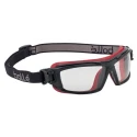 Bolle Safety ULTIM8 Anti-Fog Coating, Anti-Scratch Safety Goggles with Clear Lenses ULTIM8