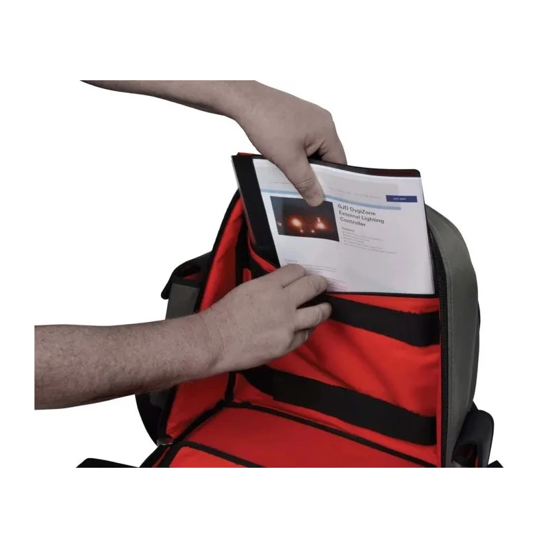 CK Polyester Tool Backpack with Shoulder Strap, Multiple Compartments, 380 mm x 250 mm x 420 mm MA2631