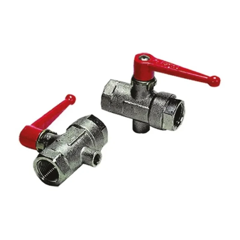 Legris Sand Blasted Nickel Plated BSPP Female Inlet and Outlet 1/4 in Ball Valve 0489 07 13