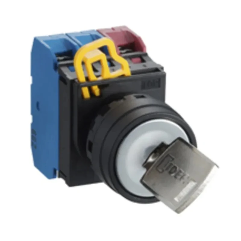 Idec IP65 Key Switch DPDT 10A, 3-Position Maintained Common Key 