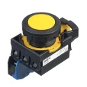 Idec Illuminated Maintained Push Button Switch Panel Mount 22 mm Cutout SPST IP65 CW1B-A1E10Y