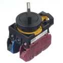 Idec Spring Return Selector Switch SPDT 2 Positions 22 mm Cutout Diameter CW1S-21LE11