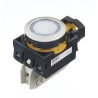 Idec CW Series Illuminated Push Button Switch Panel Mount 22 mm Cutout White LED IP66 24V CW4P-1EQ4PW