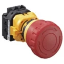 Idec XW Series Contact Block with Red LED Light, 2 Normally Closed Contacts, Screw Terminal, 10A Current Rating XW1E-BV402MFR