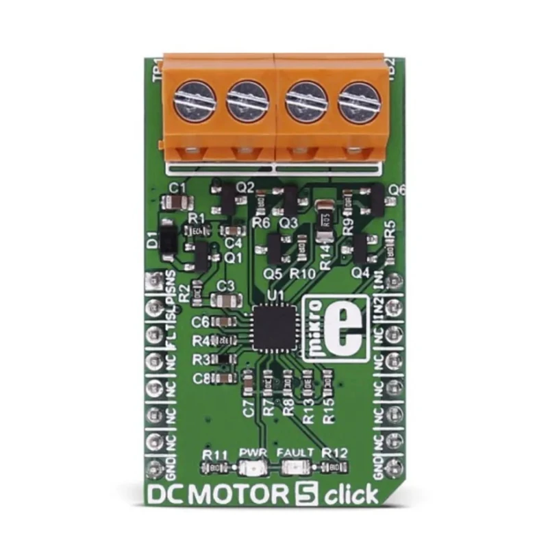 MikroElektronika Development Kit DC Motor 5 Click with DRV8701 Motor Driver MIKROE-2699