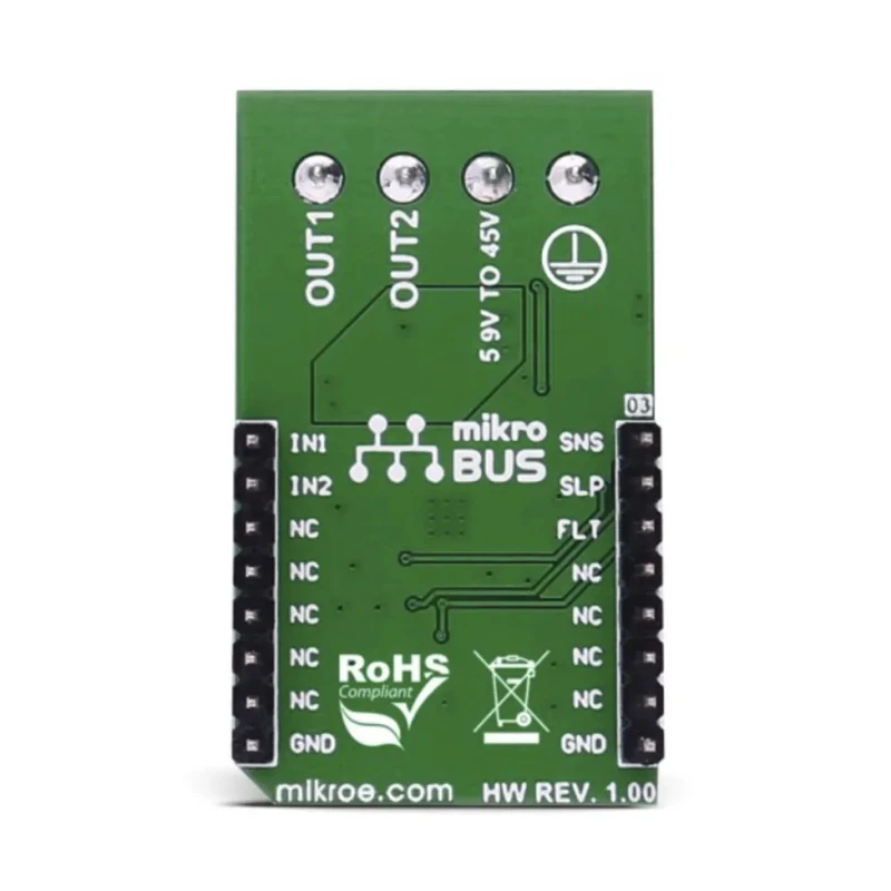MikroElektronika Development Kit DC Motor 5 Click with DRV8701 Motor Driver MIKROE-2699
