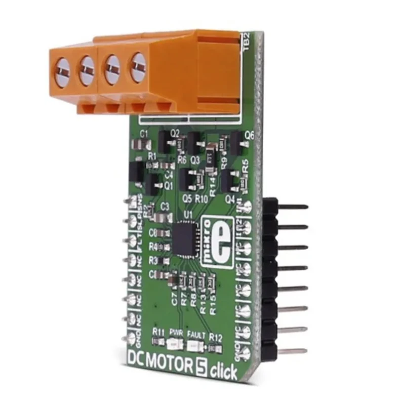MikroElektronika Development Kit DC Motor 5 Click with DRV8701 Motor Driver MIKROE-2699