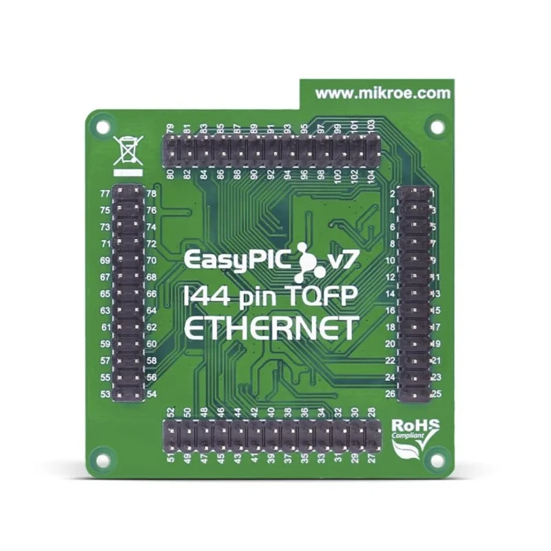 MikroElektronika Microcontroller Development Tool EasyPIC FUSION v7 ETH MCUcard MIKROE-2714