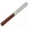 Stainless Steel Ointment Spatula With Wooden Handle Size 6 Inch116/01