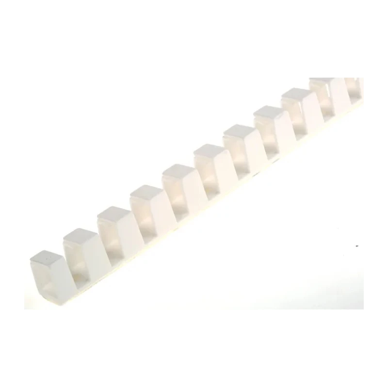 HellermannTyton HTC White Flexible Slot Cable Trunking W9mm x D11mm x L500mm Plastic 