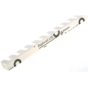 HellermannTyton HTC White Flexible Slot Cable Trunking W9mm x D11mm x L500mm Plastic 