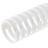 HellermannTyton Cable Trunking Heladuct Flex White Flexible Slot W45mm x D48mm x L500mm 164-41108 HelaDuct Flex40SK-PP-WH