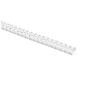 HellermannTyton HTC White Flexible Slot Cable Trunking 24mm Width x 20mm Depth x 500mm Length Plastic 164-21108 W24mm