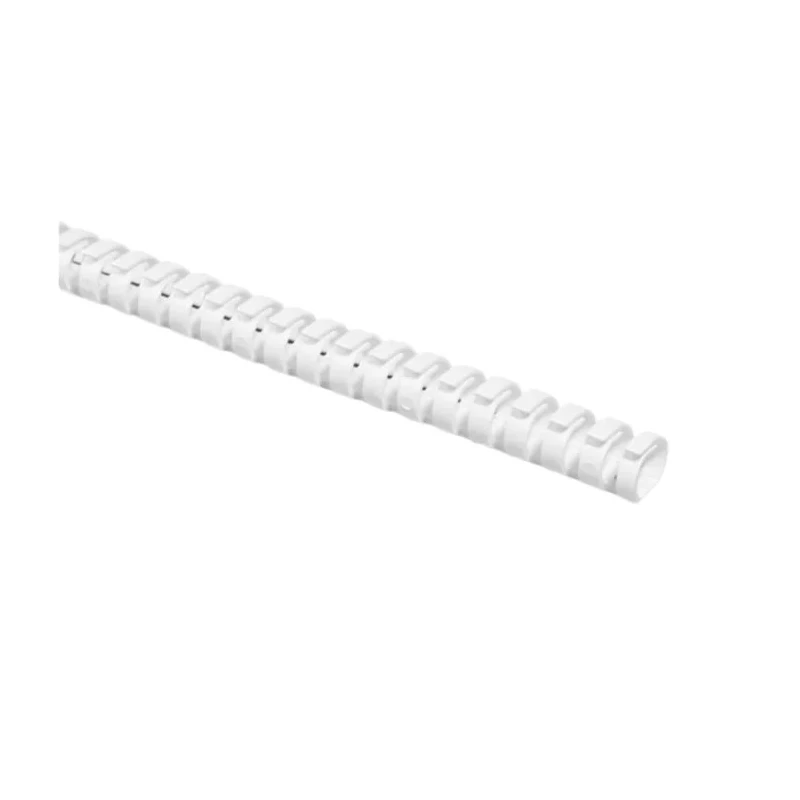 HellermannTyton HTC White Flexible Slot Cable Trunking 24mm Width x 20mm Depth x 500mm Length Plastic 164-21108 W24mm
