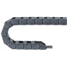 Igus Black Cable Trunking E-Chain, Width 27mm x Depth 10.5mm x Length 1m, Minimum Bend Radius 38mm, Material Igumid G W27mm