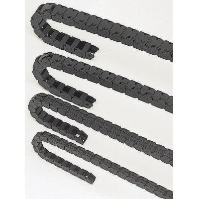 Igus Black Cable Trunking e-chain W58.2mm x D19.3mm x L1m Minimum Bend Radius 28mm Igumid G 09.50.028.0