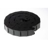 Igus Black Cable Trunking E-Chain, Width 36 mm x Depth 25 mm x Length 1 m, Minimum Bend Radius 100 mm, Material Igumid W36mm