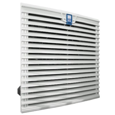 Rittal SK Series Filter Fan 115V AC, 50 m³/h Filtered Airflow, 55 m³/h Unimpeded Airflow, , Square Configuration, 148.5 IP54