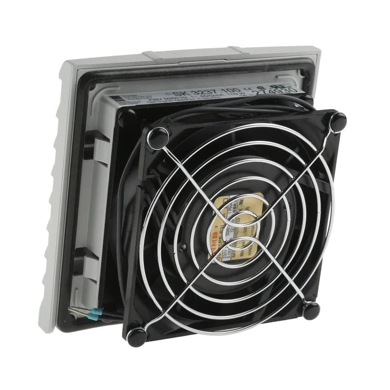 Rittal SK Series Filter Fan, 230V AC, 11W Power, Protection, 18 m³/h Filtered Air Flow, 20 m³/h Unimpeded Air Flow IP54