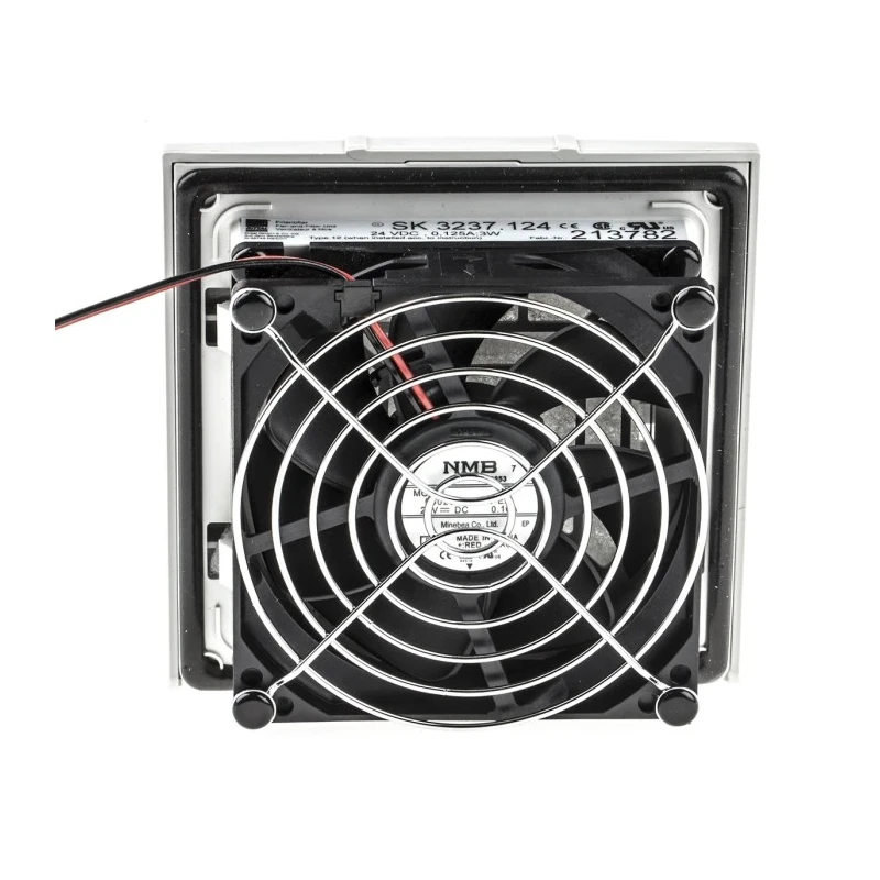 Rittal SK Series Filter Fan 24V DC 3W 18m³/h Filtered Air Flow 20m³/h Unimpeded Air Flow IP54 116.5mm x 116.5mm IP54