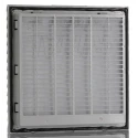 Rittal SK Series ABS Frame Fan Filter 224 x 224 mm Fan Size 255 x 255 x 25 mm 3240200