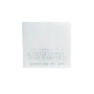 Rittal Chemical Fibre Fan Filter Mat 173 mm Length 173 mm Width 17 mm Thickness ABS Frame SK Series 3171100