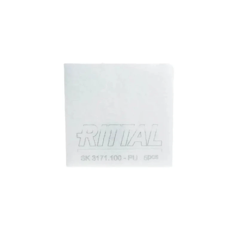 Rittal Chemical Fibre Fan Filter Mat 173 mm Length 173 mm Width 17 mm Thickness ABS Frame SK Series 3171100