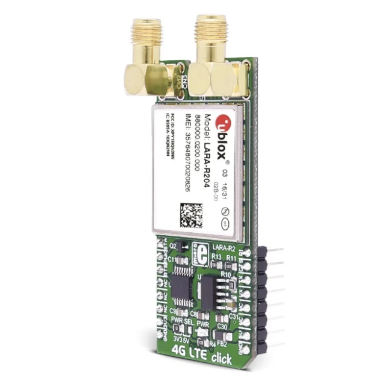 MikroElektronika 4G LTE-NA Click Communication & Wireless Development Tool Development Board MIKROE-2535