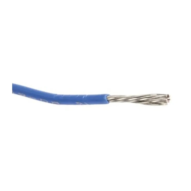 Alpha Wire Hookup Wire PVC Series Blue 16 AWG, 26 x 0.25 mm Strands, 305 m Length, 300 V, Flame Retardant PVC 3057 BL001