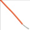 Alpha Wire Hook Up Wire PVC Series Orange, 16 AWG, 26x0.25 mm Strands, 305 m Length, Copper Conductor, Flame 3057 OR001