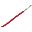 Alpha Wire Hookup Wire PVC Series Red, 16 AWG, 26/0.25 mm Core Strands, 2.34 mm OD, 305 m Length, 300 V, Flame 3057 RD001