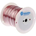Alpha Wire Hookup Wire PVC Series Red, 16 AWG, 26/0.25 mm Core Strands, 2.34 mm OD, 305 m Length, 300 V, Flame 3057 RD001