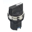 Idec HW Series 3 Position Selector Switch Head 22 mm Cutout White IP20 HW1S-31T
