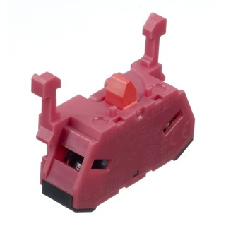 Idec Contact Block HW-U Series, 440V, LED Illuminated, 1 NC, Screw Terminal, 10A Current Rating HW-U01