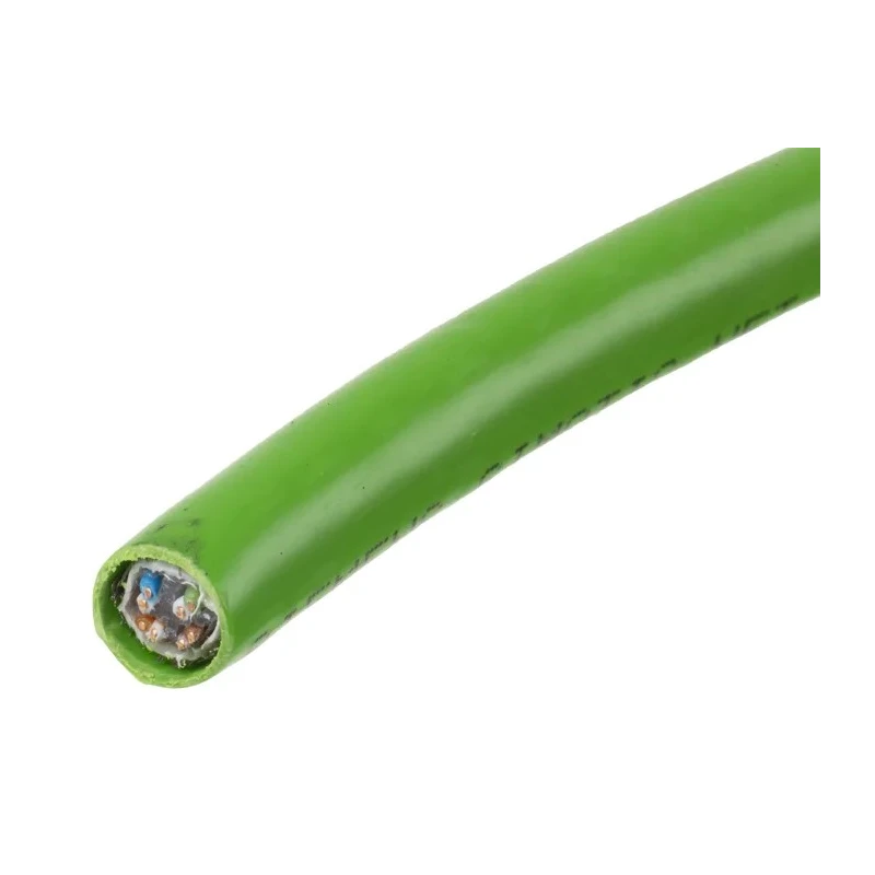 Siemens Cat6a Shielded Screened Green PVC Ethernet Cable 20 m, 80V 6XV1878-2A