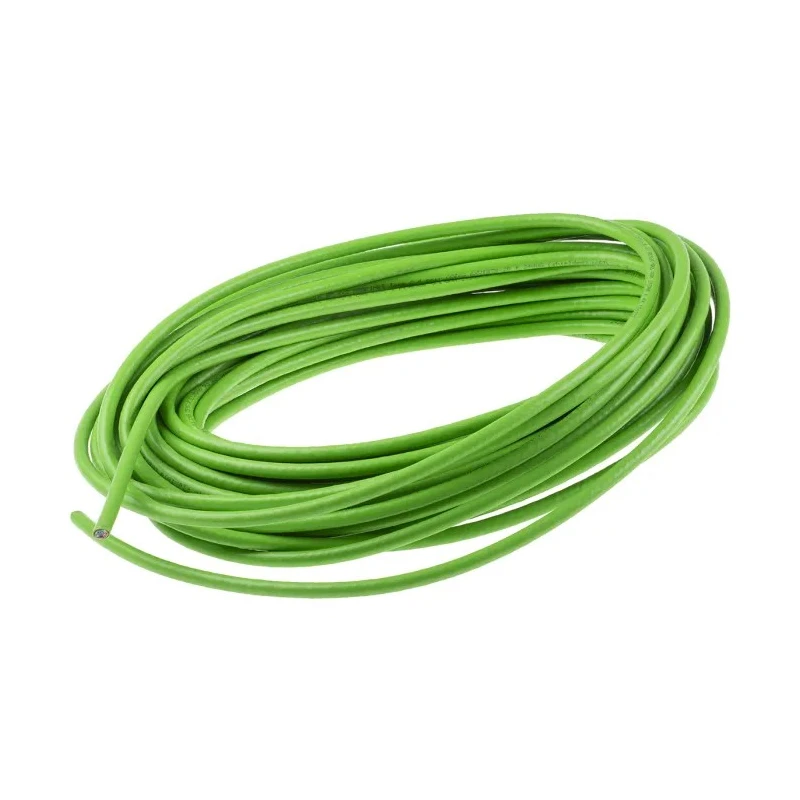 Siemens Cat6a Shielded Screened Green PVC Ethernet Cable 20 m, 80V 6XV1878-2A