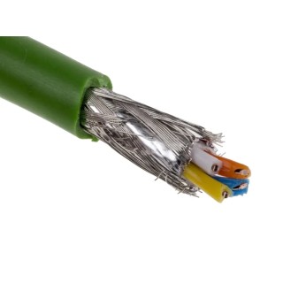 Siemens Cat5e Ethernet Cable 20 m Screened Green PVC 22AWG Copper 