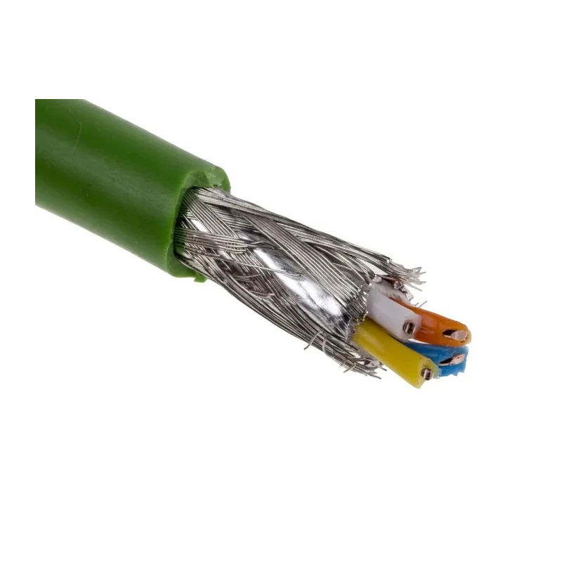 Siemens Cat5e Ethernet Cable 20 m Screened Green PVC 22AWG Copper 