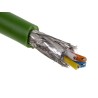 Siemens Cat5e Ethernet Cable 20 m Screened Green PVC 22AWG Copper