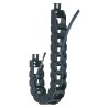 Igus Black Cable Chain Trunking, W48.2mm x D19.3mm x L1m, 28mm Minimum Bend Radius, Igumid NB Material E08.40.028.0