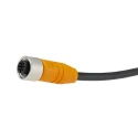 Omron 8 Way Threaded to 4 Way Unterminated Sensor Actuator Cable 24V IP65 Y92E-M12PURSH4S2M-L