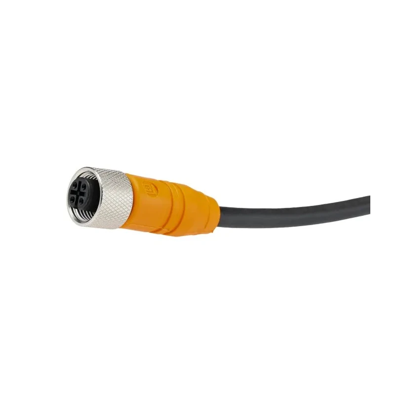 Omron 8 Way Threaded to 4 Way Unterminated Sensor Actuator Cable 24V IP65 Y92E-M12PURSH4S2M-L