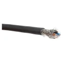 Omron Sensor Actuator Cable 8 Contacts Threaded to 4 Contacts Unterminated 240V DC Orange Jacket Y92E-M12PURSH4S5M-L