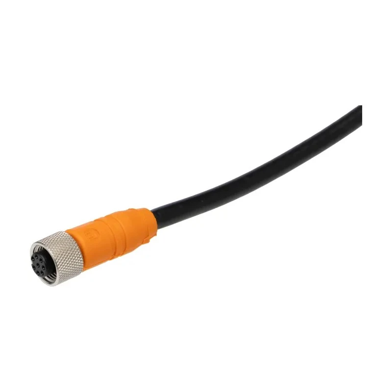 Omron Sensor Actuator Cable M12 Male/Female 8 Contacts Threaded to Male 8 Contacts Unterminated 30V IP67 Y92E-M12PURSH8S5M-L