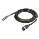 Omron 18 Way 4 Way 12 Pin M4 Connector Sensor Actuator Cable 3 m OS32C-CBL-03M