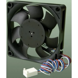ebm-papst 600 J Series Ball Bearing DC Axial Fan 12V DC 7.7 W 70 m³/h 11700 RPM IP20