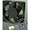 ebm-papst 600 J Series Ball Bearing DC Axial Fan 12V DC 7.7 W 70 m³/h 11700 RPM IP20