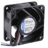 ebm-papst 620 Series 60mm Square Frame Axial Fan, 12V DC, 2.1W Power, 1.05A, 40 m³/h Airflow, IP20, Model